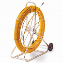 Гибкий стержень на барабане для проталкивания зонда, длина 120м